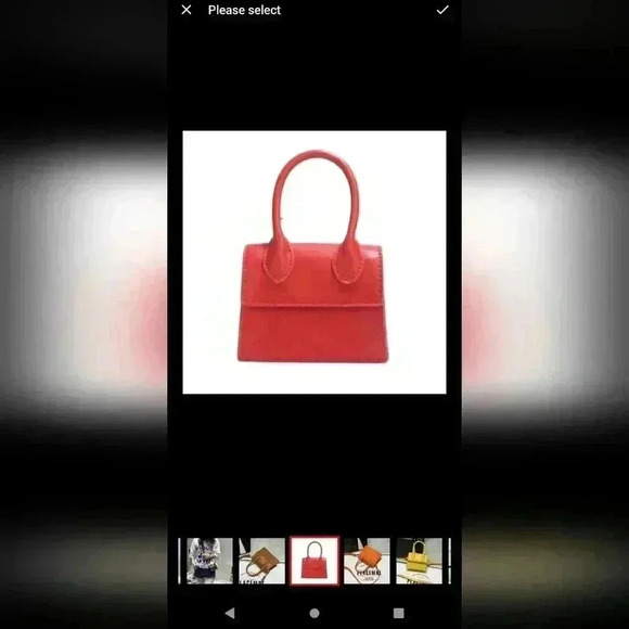 New mini flap designer bag pvc - Picture 2 of 14